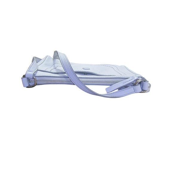 Marc Jacobs Leather Crossbody Bag Lilac Handbag Purse Designer‎ Women's - Picture 2 of 5